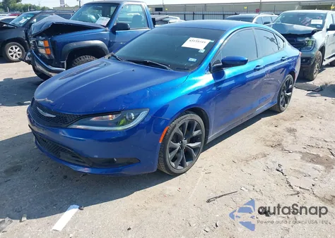 2015 Chrysler 200 S из США, поврежденный, VIN 1C3CCCBB6FN534642